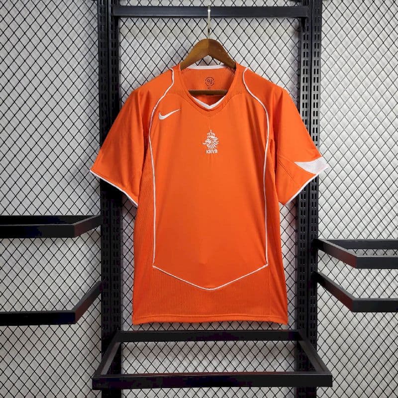 Netherlands 2004 Home Retro Jersey