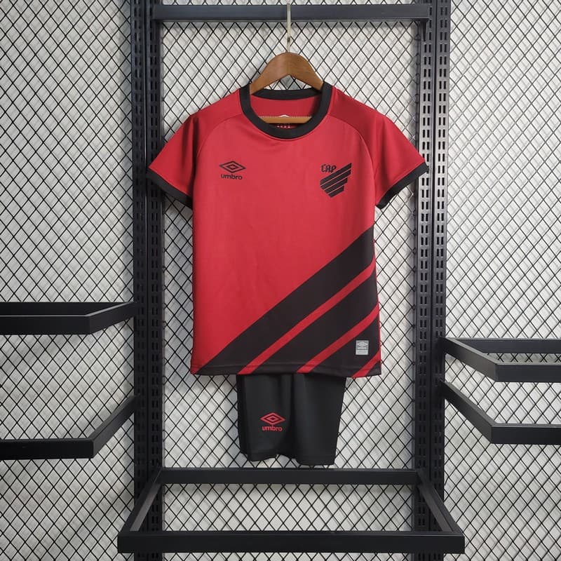 Athletico Paranaense 2023/24 Home Kids Kit