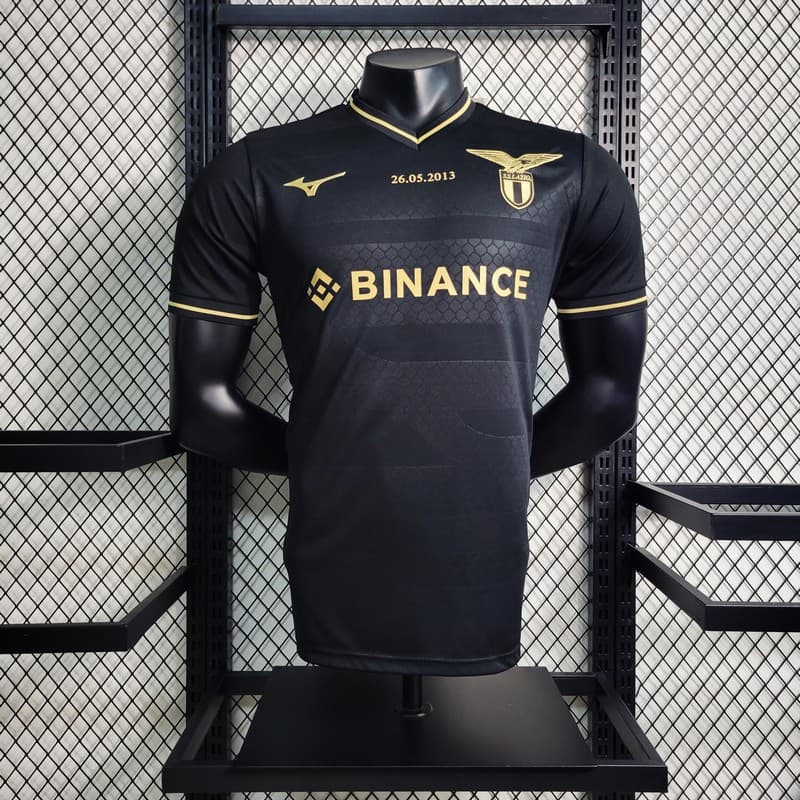 Lazio 2023/24 10th Anniversary Edition Jersey Player Version Black