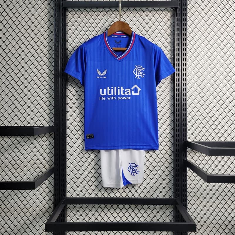 Rangers 2023/24 Home Kids Kit