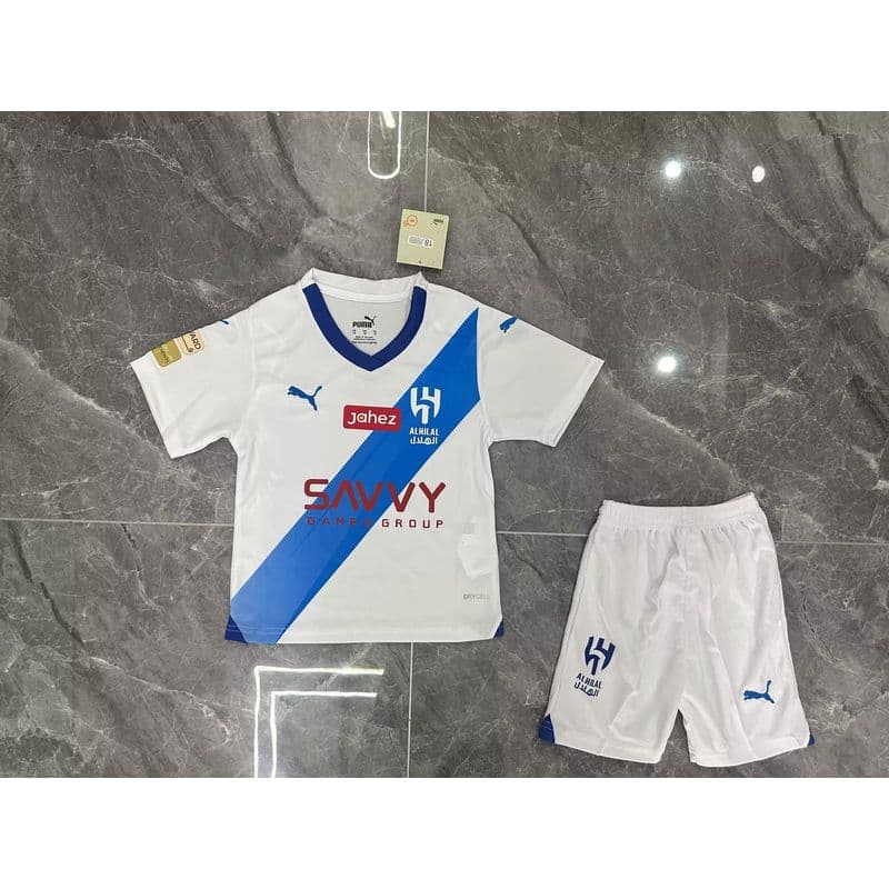 Al Hilal SC 2023/24 Away Kids Kit