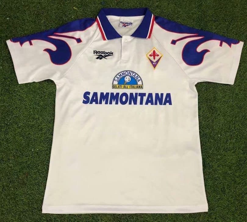 Fiorentina 1995-96 Away Retro Jersey