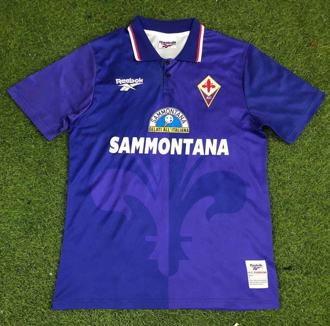Fiorentina 1995-96 Home Retro Jersey