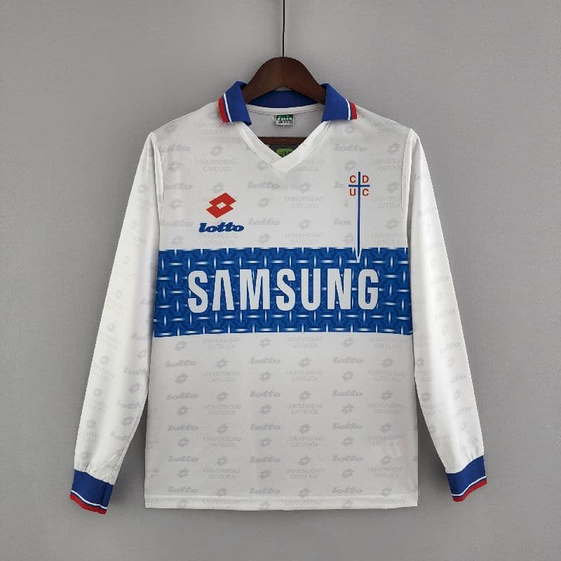 Universidad Catolica 1996 Home Long Sleeves Retro
