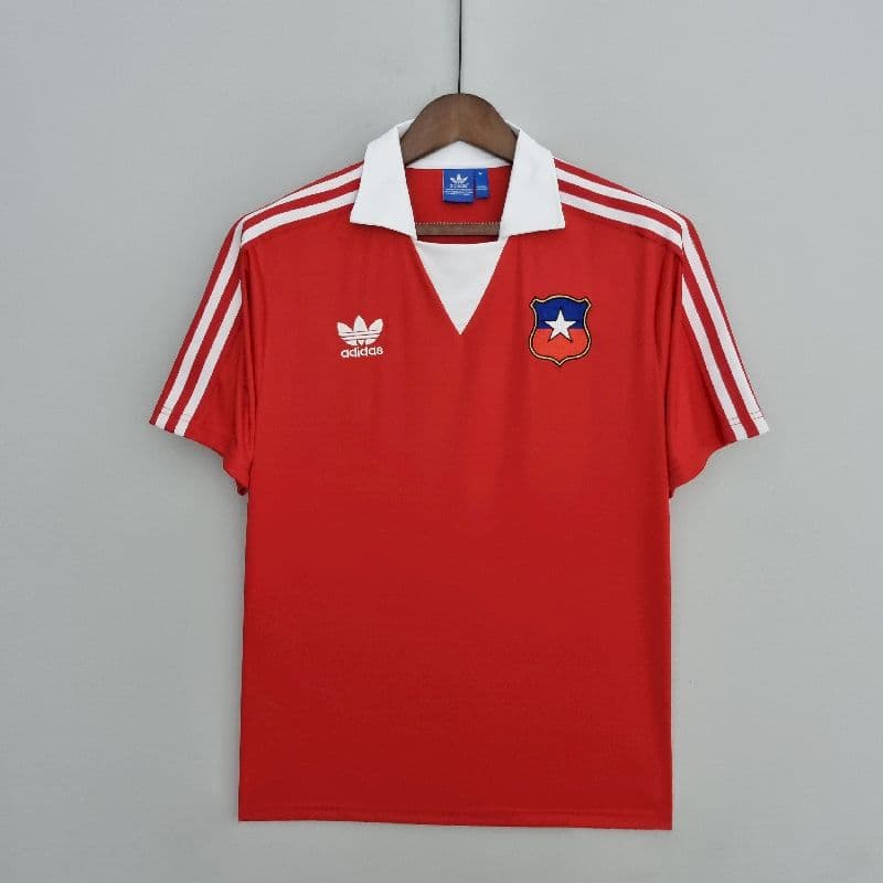Chile 1982 Home Retro Jersey
