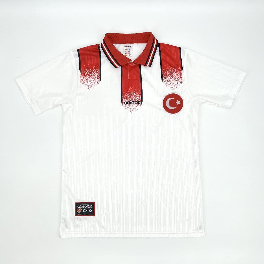 Turkiye 1996 Away Retro Jersey