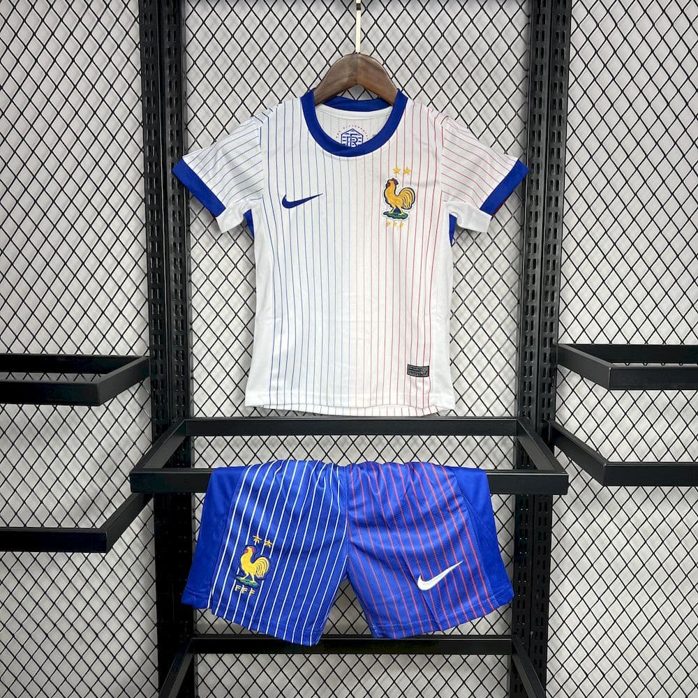 France 202/25 Euro Away Kids Kit