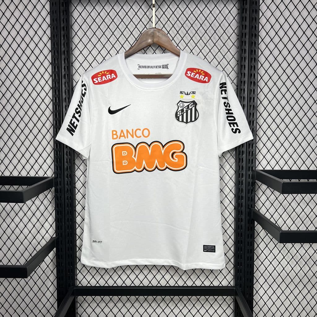 Santos 2011/12 Centennial Home Retro Jersey