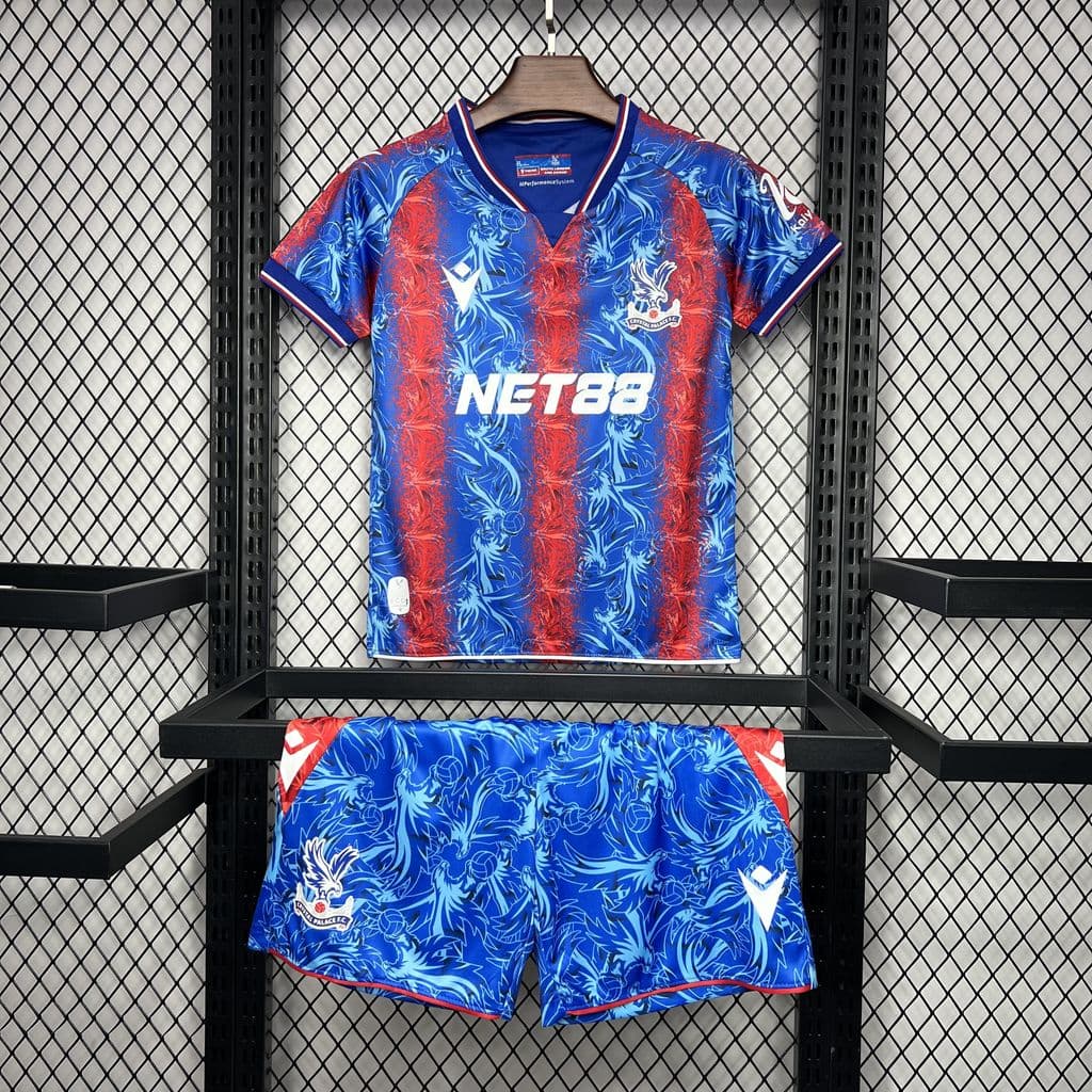 Crystal Palace 2024/25 Home Kids Kit