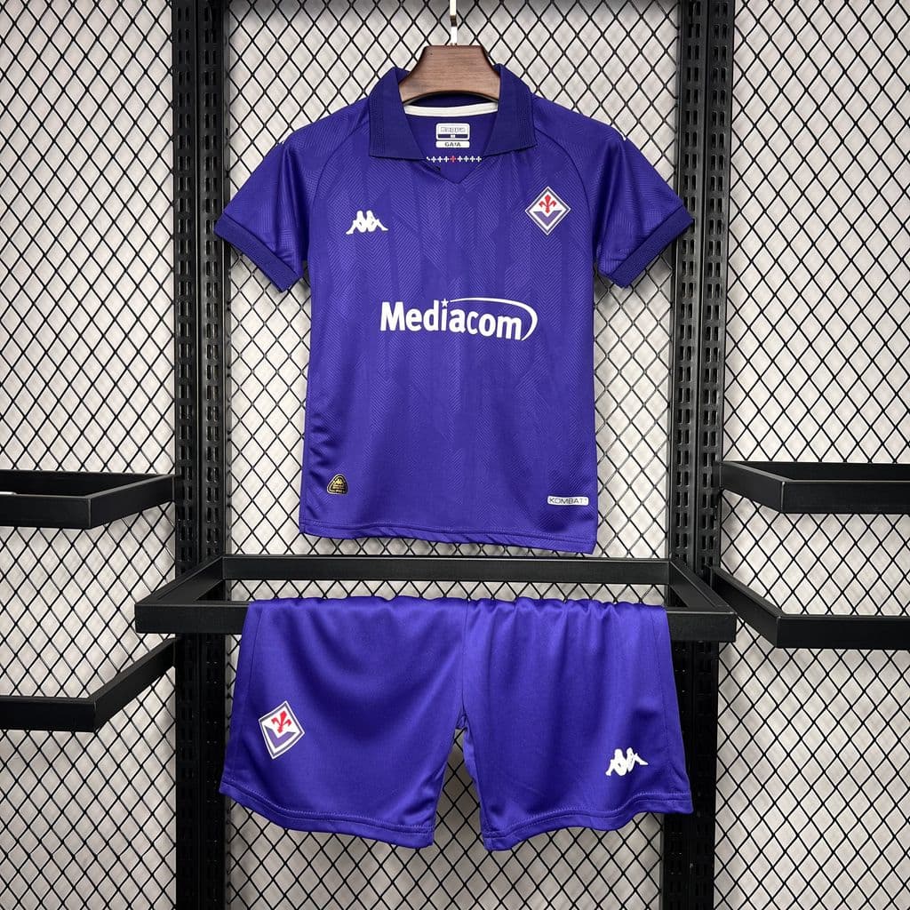 Fiorentina 2024/25 Home Kids Kit
