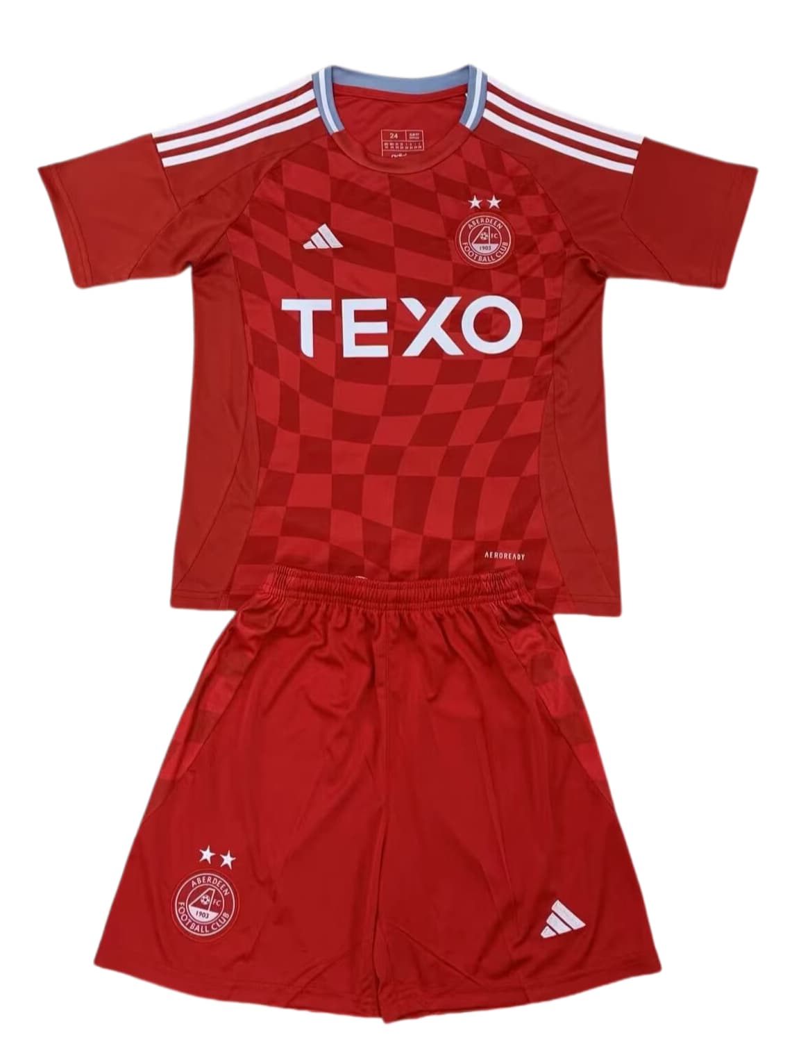 Aberdeen F.C. 2024/25 Home Kids Kit