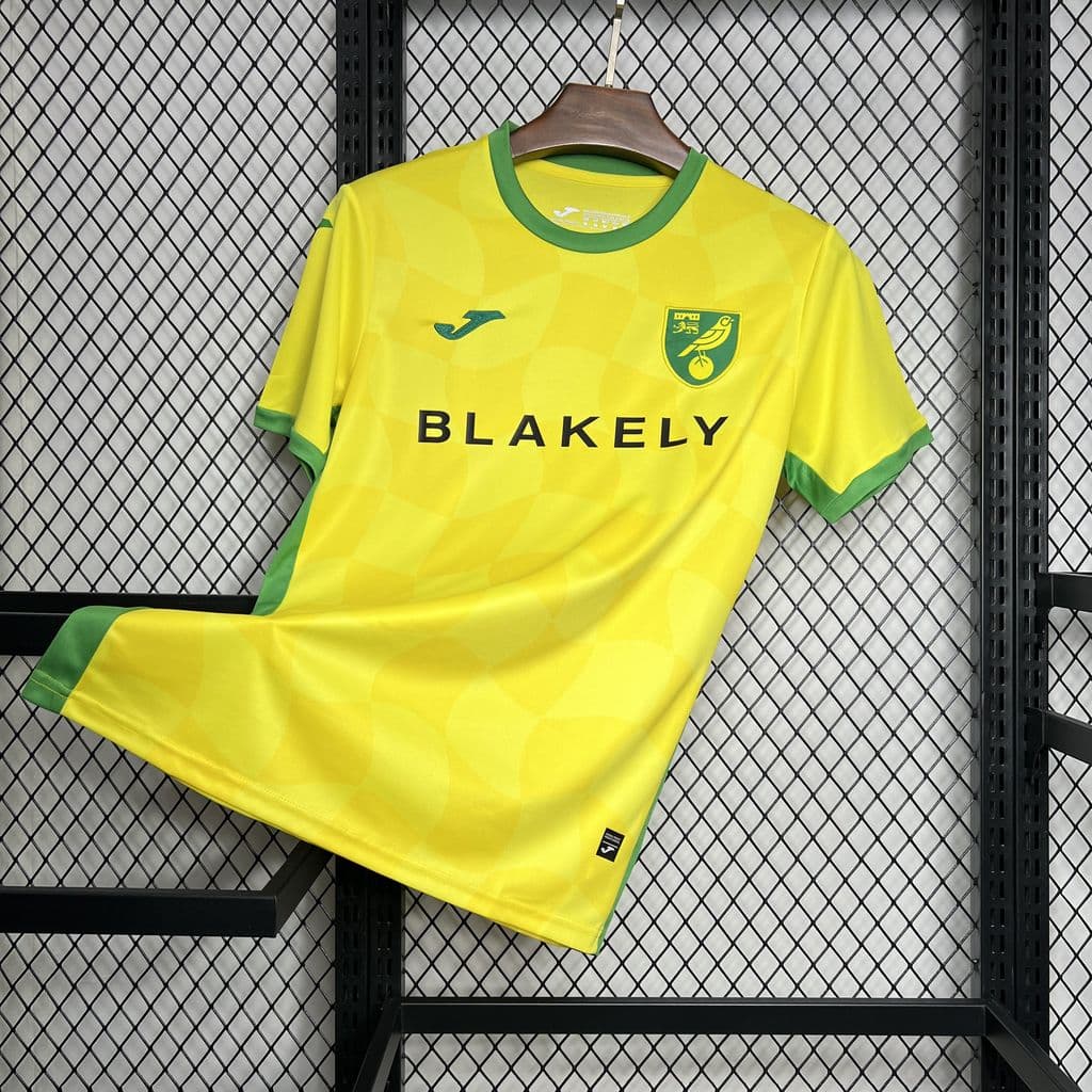 Norwich City FC 2024/25 Home Jersey