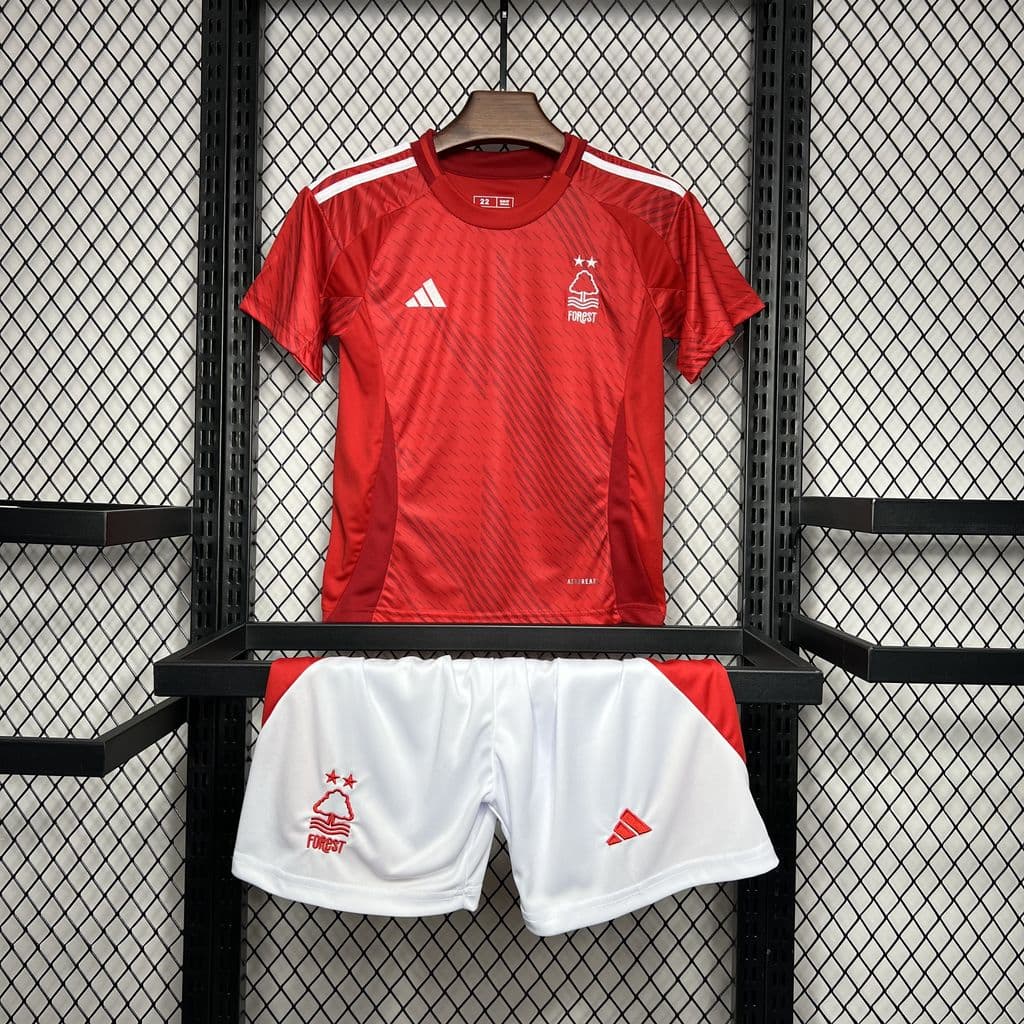 Nottingham Forest 2024/25 Home Kids Kit