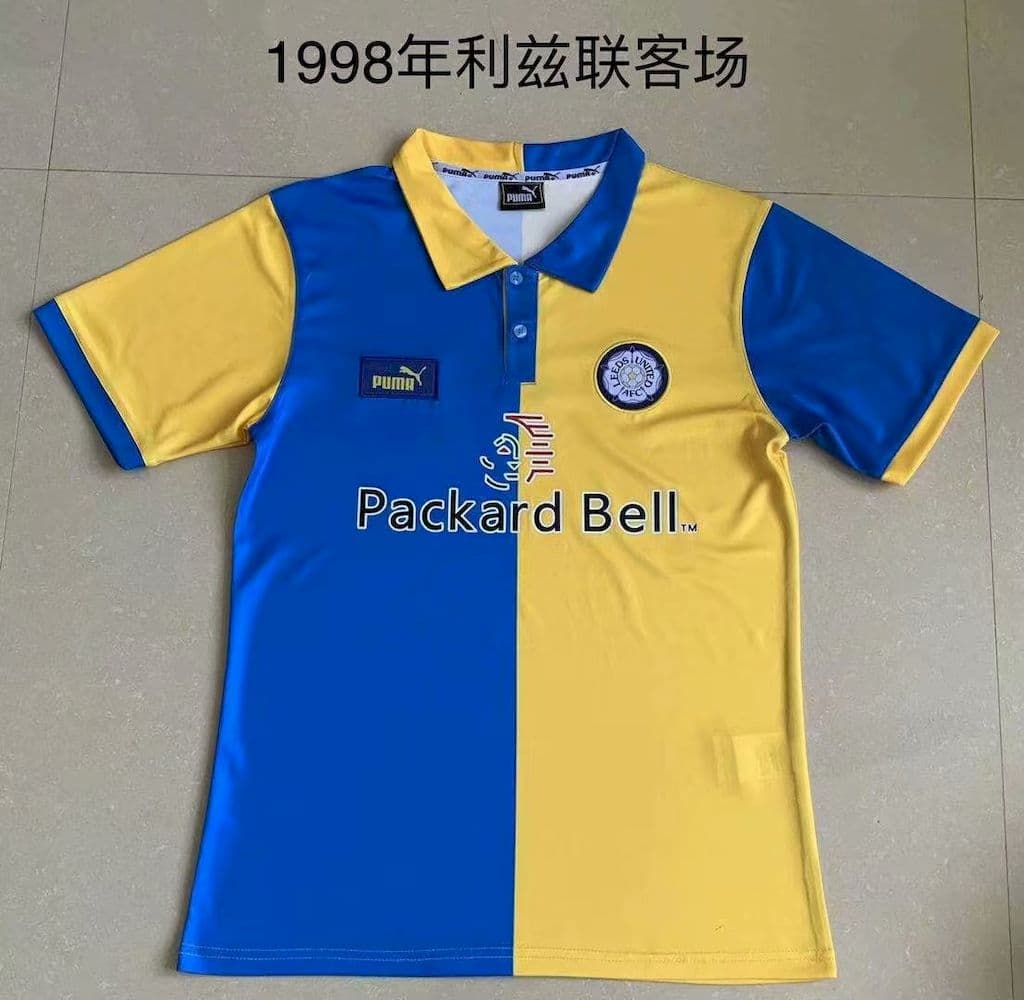 Leeds United F.C. 1998 Away Retro Jersey