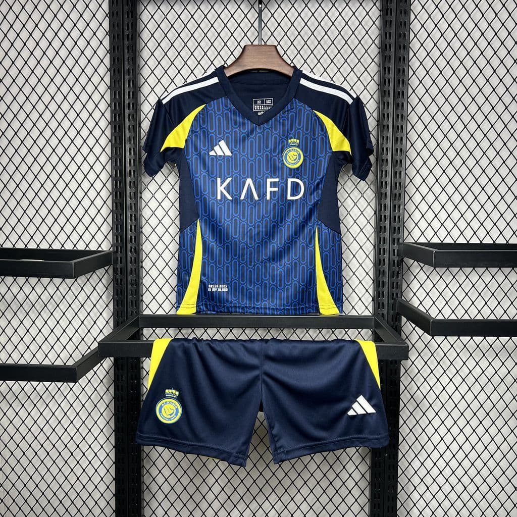 Al-Nassr 2024/25 Away Kids Kit