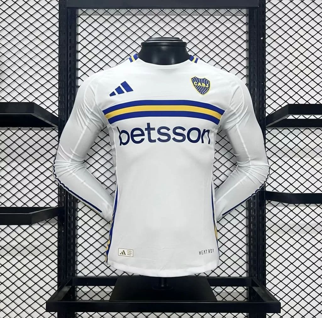 Boca Juniors 2024/25 Away Long Sleeves Jersey Player Version