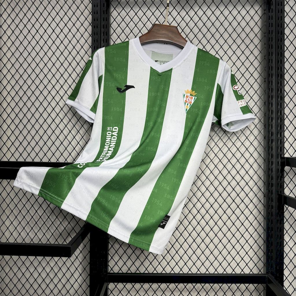 Cordoba CF 2024/25 Home Jersey All Sponsors