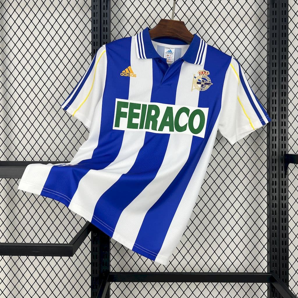 Deportivo de La Coruna 1999/00 Home Retro Jersey