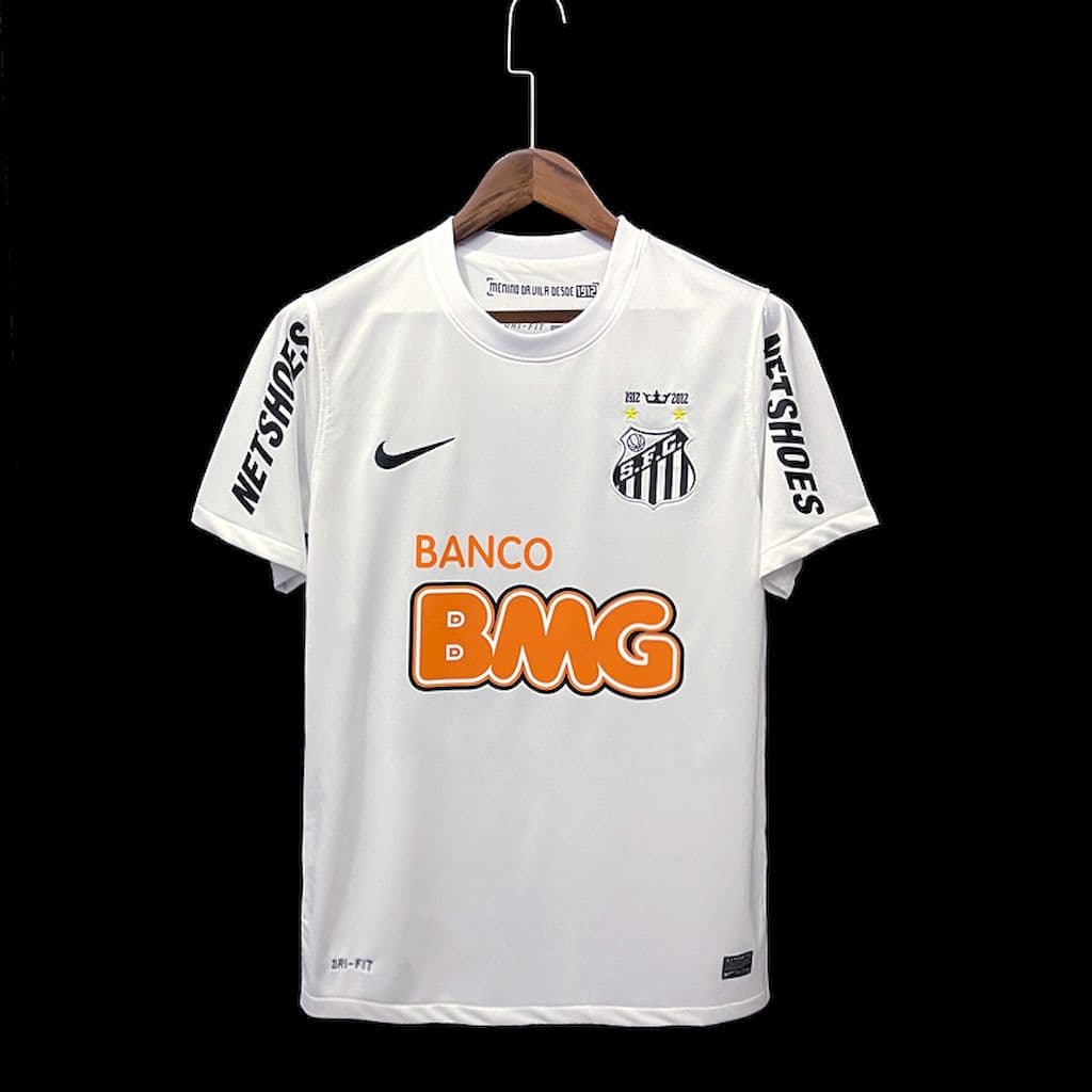 Santos 2011/12 Centennial Home Retro Jersey