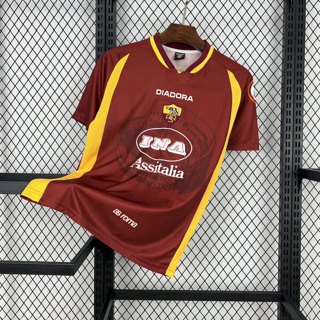 AS Roma 1997/98 Home Retro Jersey