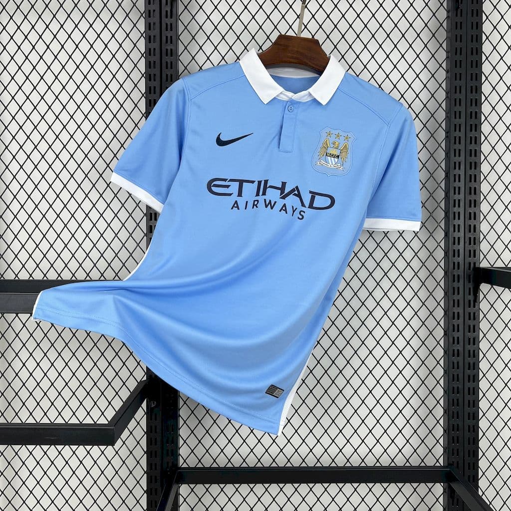 Manchester City 2015/16 Home Retro Jersey