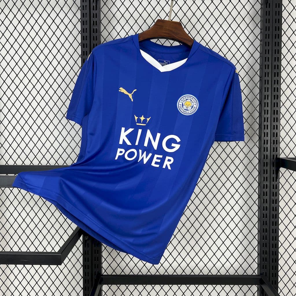 Leicester City 2015/16 Home Retro Jersey