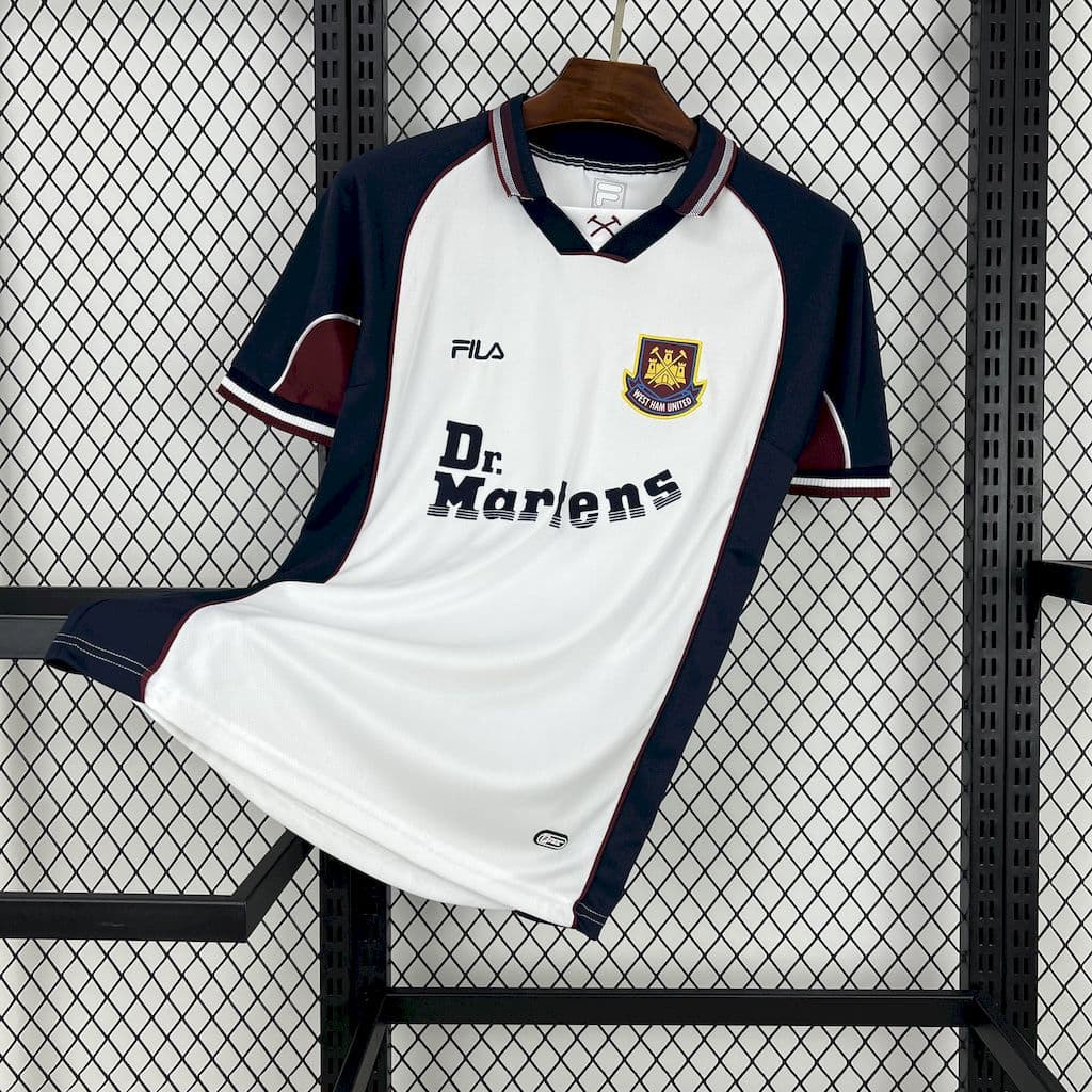 West Ham United 1999/01 Away Retro Jersey