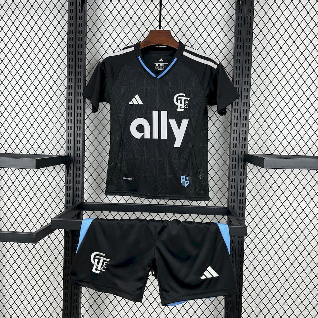 Charlotte FC 2025/26 Away Kids Kit