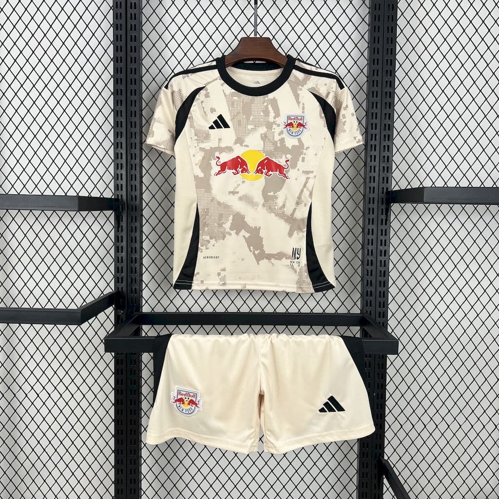 New York Red Bulls 2025/26 Home Kids Kit