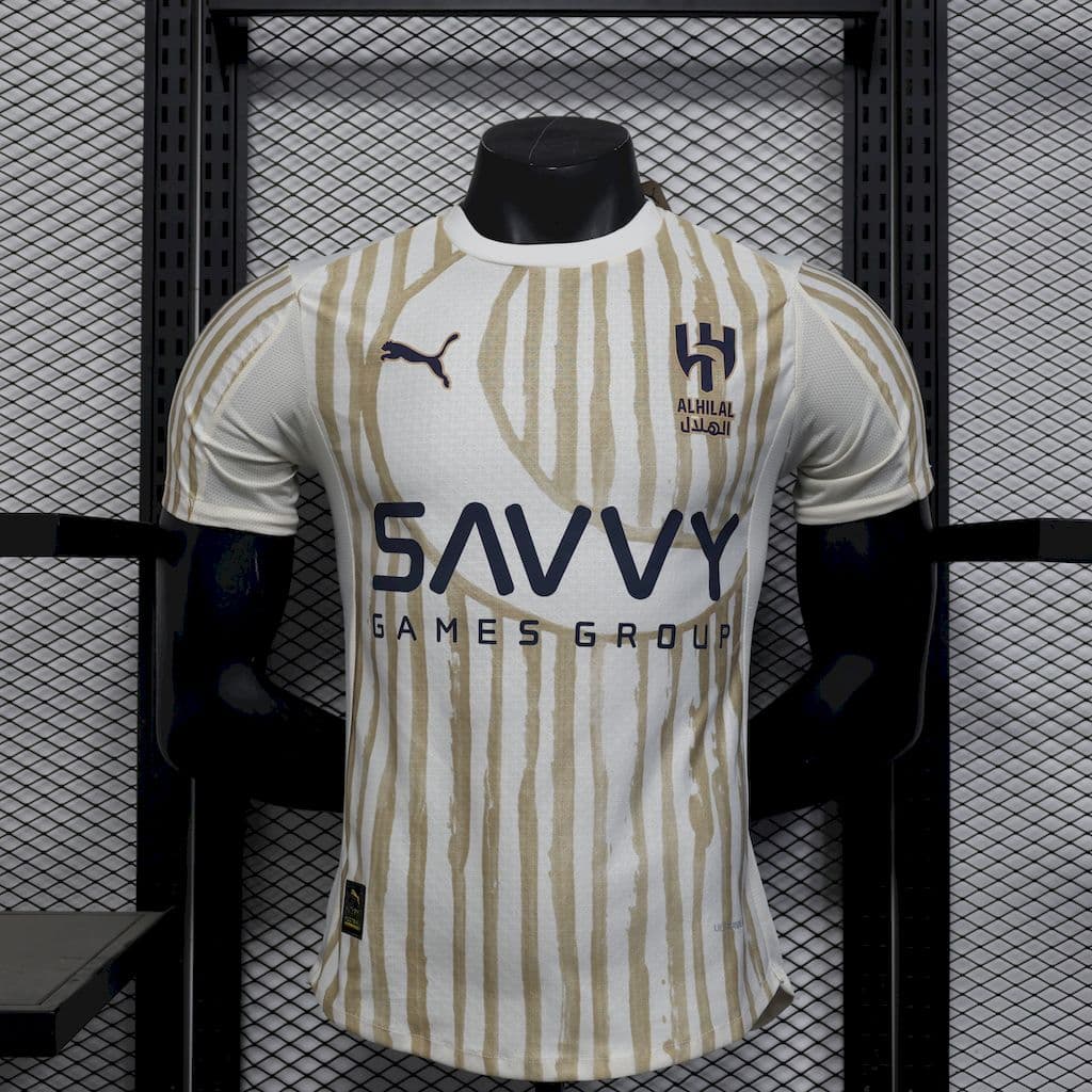Al Hilal SC 2025/26 Away Jersey Player Version