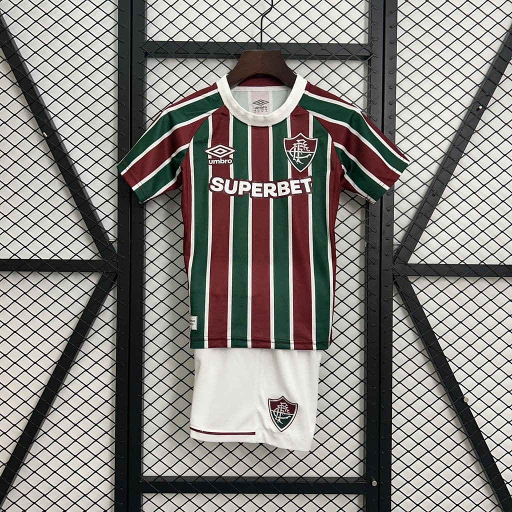 Fluminense 2025/26 Home Kids Kit