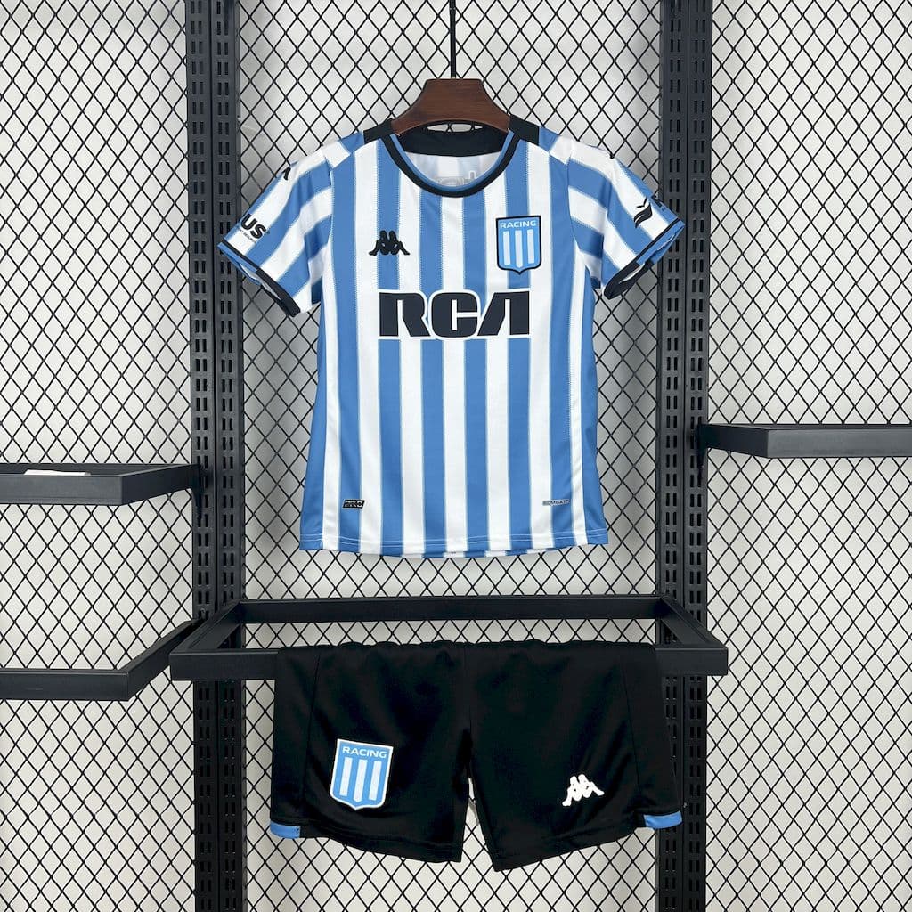 Racing Club de Avellaneda 2024/25 Home Kids Kit