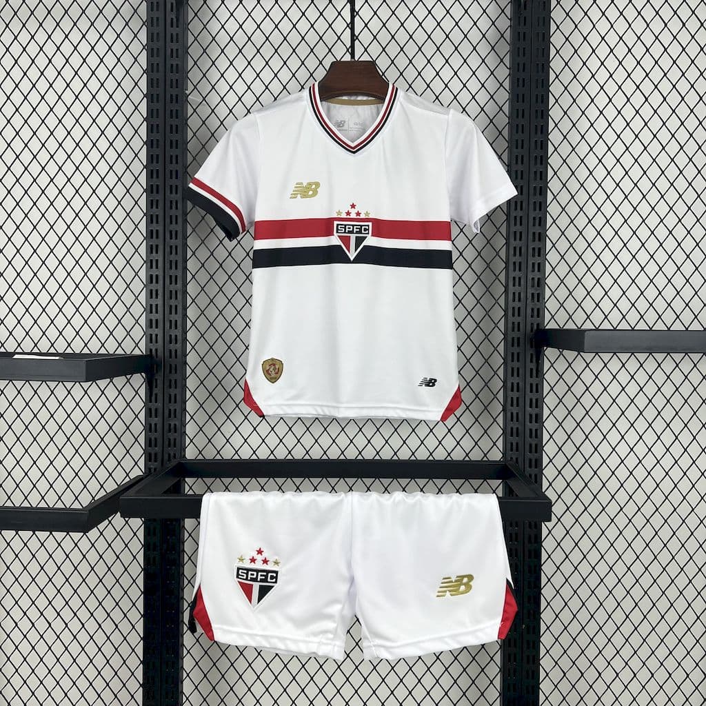 Sao Paulo 2025/26 Home Kids Kit