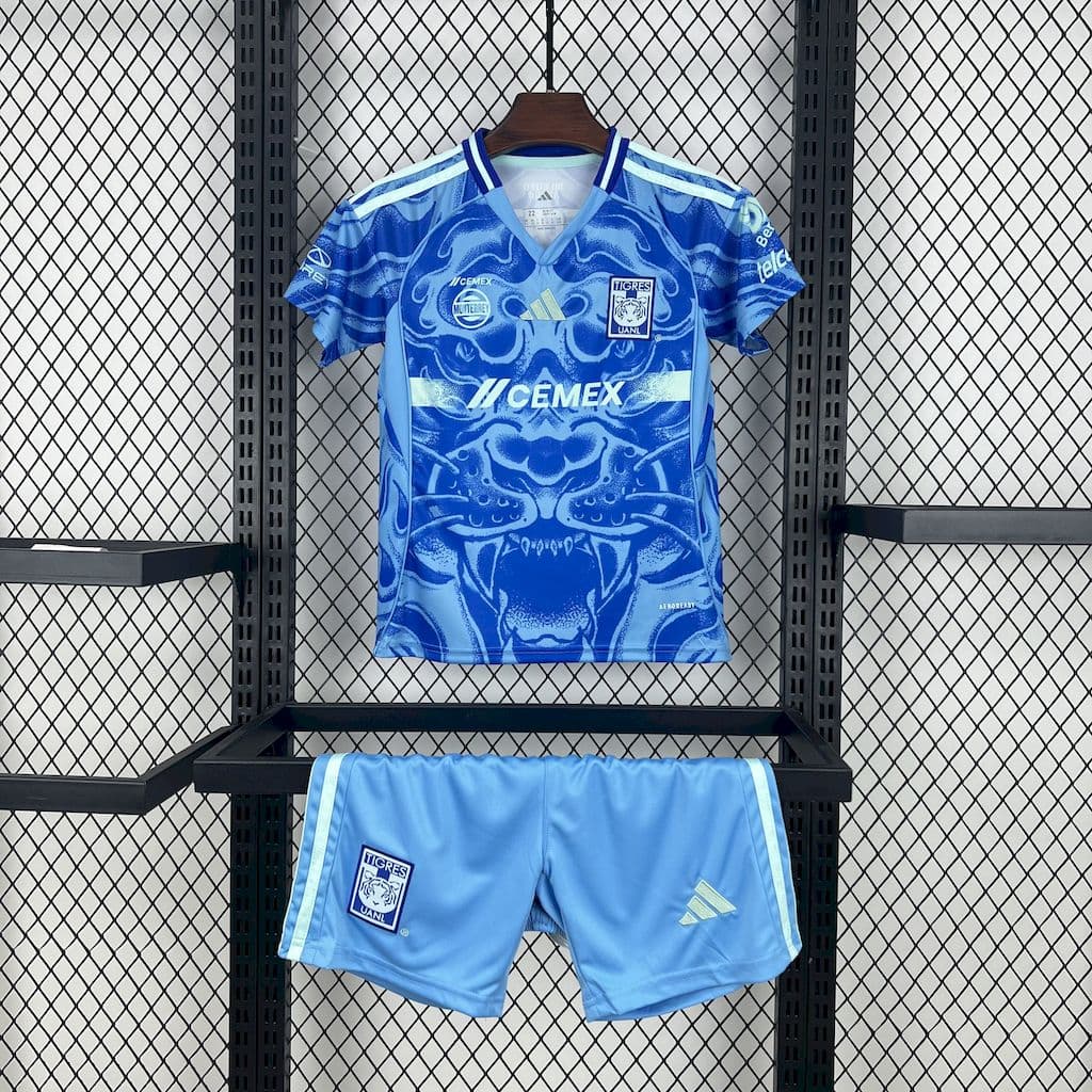 Tigres UANL 2025/26 Away Kids Kit