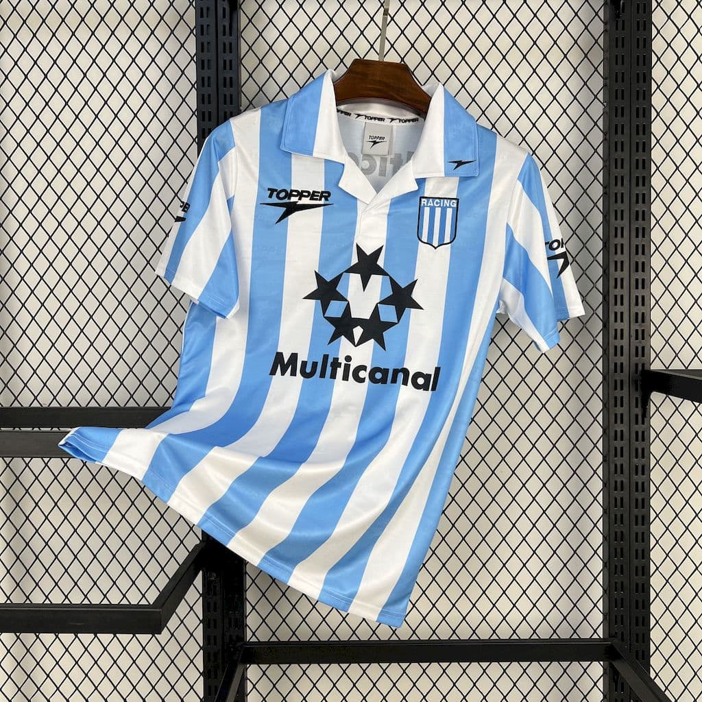 Racing Club de Avellaneda 1997/98 Home Retro Jersey