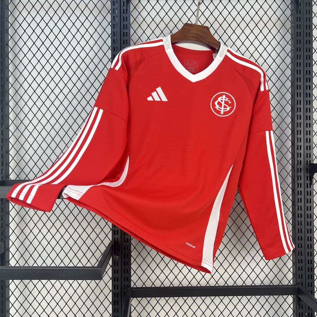 S.C Internacional 2025/26 Home Long Sleeves Jersey