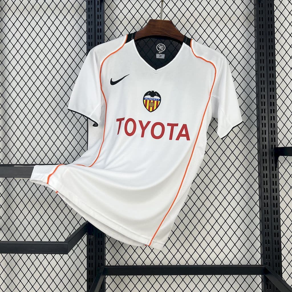 Valencia CF 2004/05 Home Retro Jersey