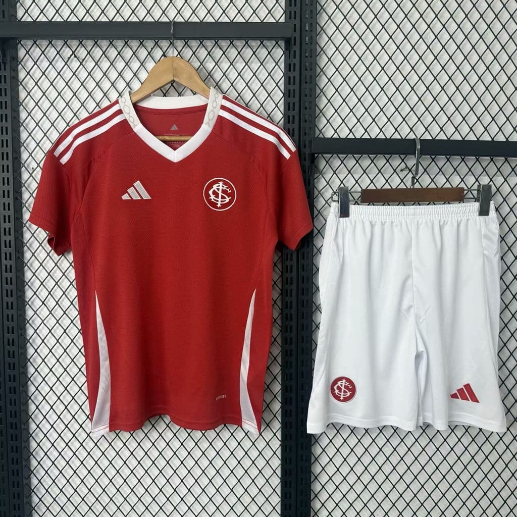 S.C Internacional 2025/26 Home Kids Kit