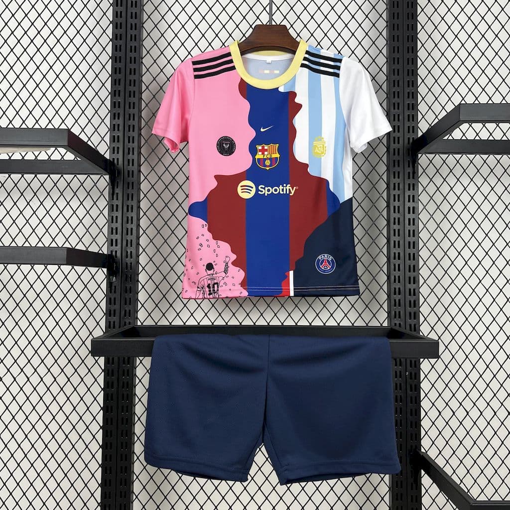 Lionel Andrés Messi Cuccitini 2025/26 all club mix Kids Kit