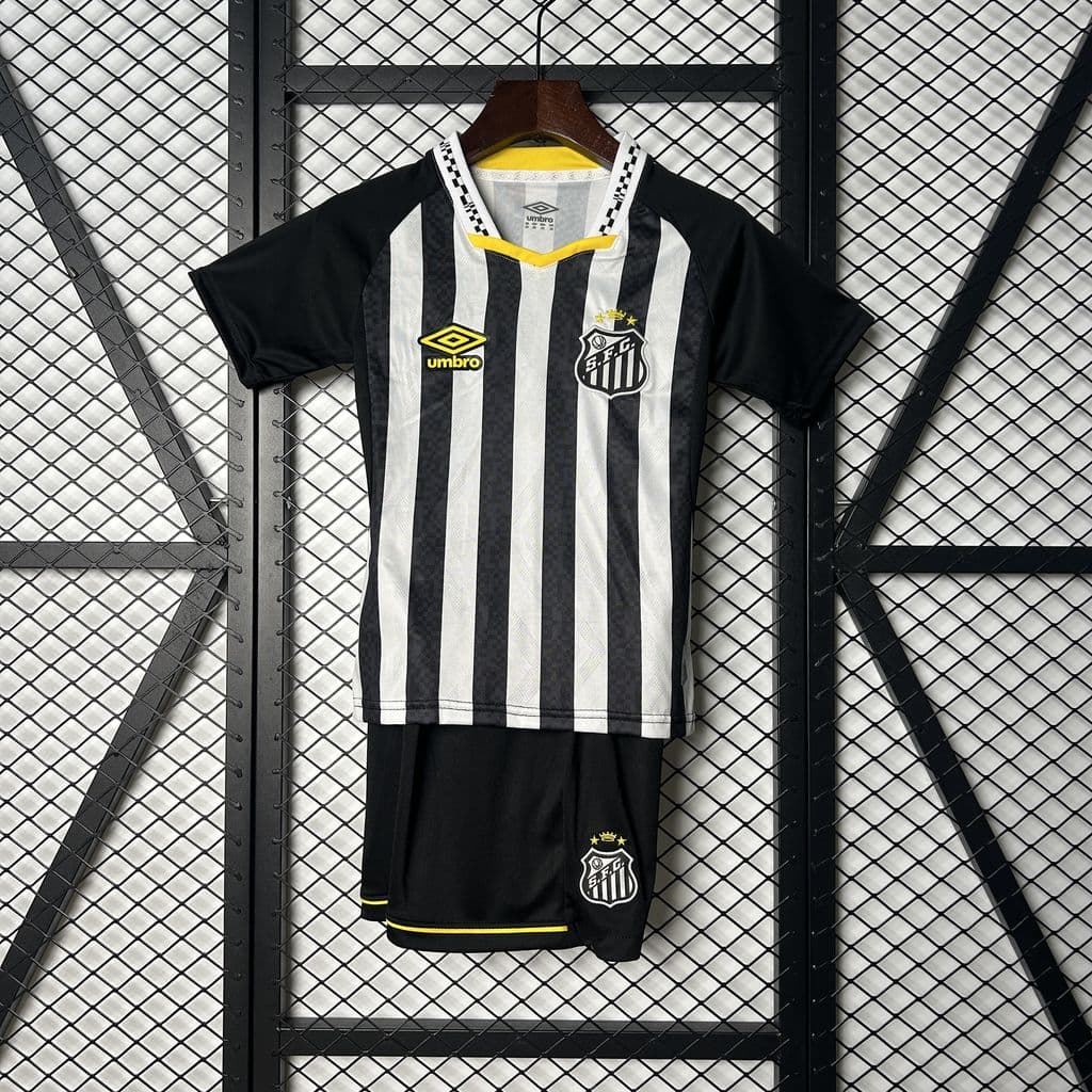 Santos 2025/26 Away Kids Kit