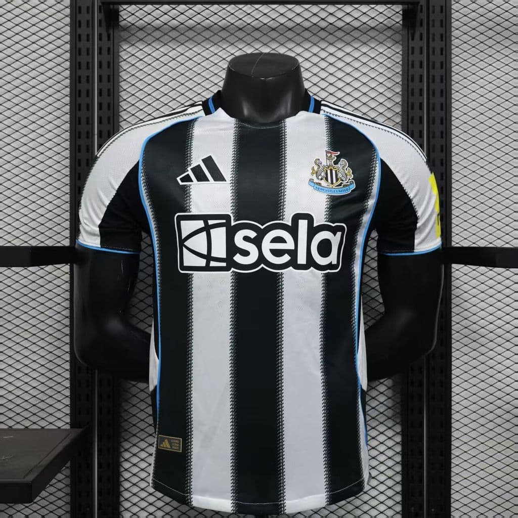 Newcastle United 2025/26 Home Jersey Player Version