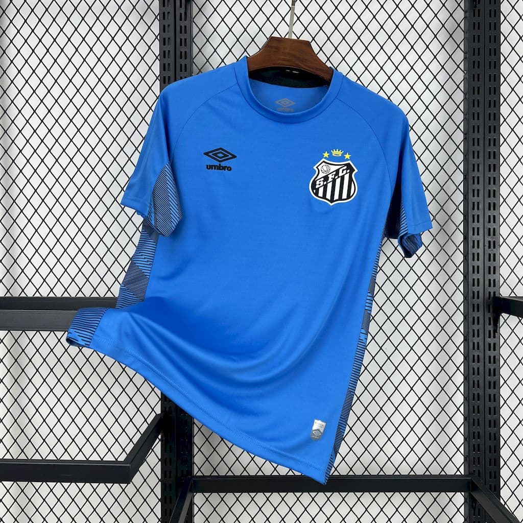 Santos 2025/26 Blue goalkeeper Jersey