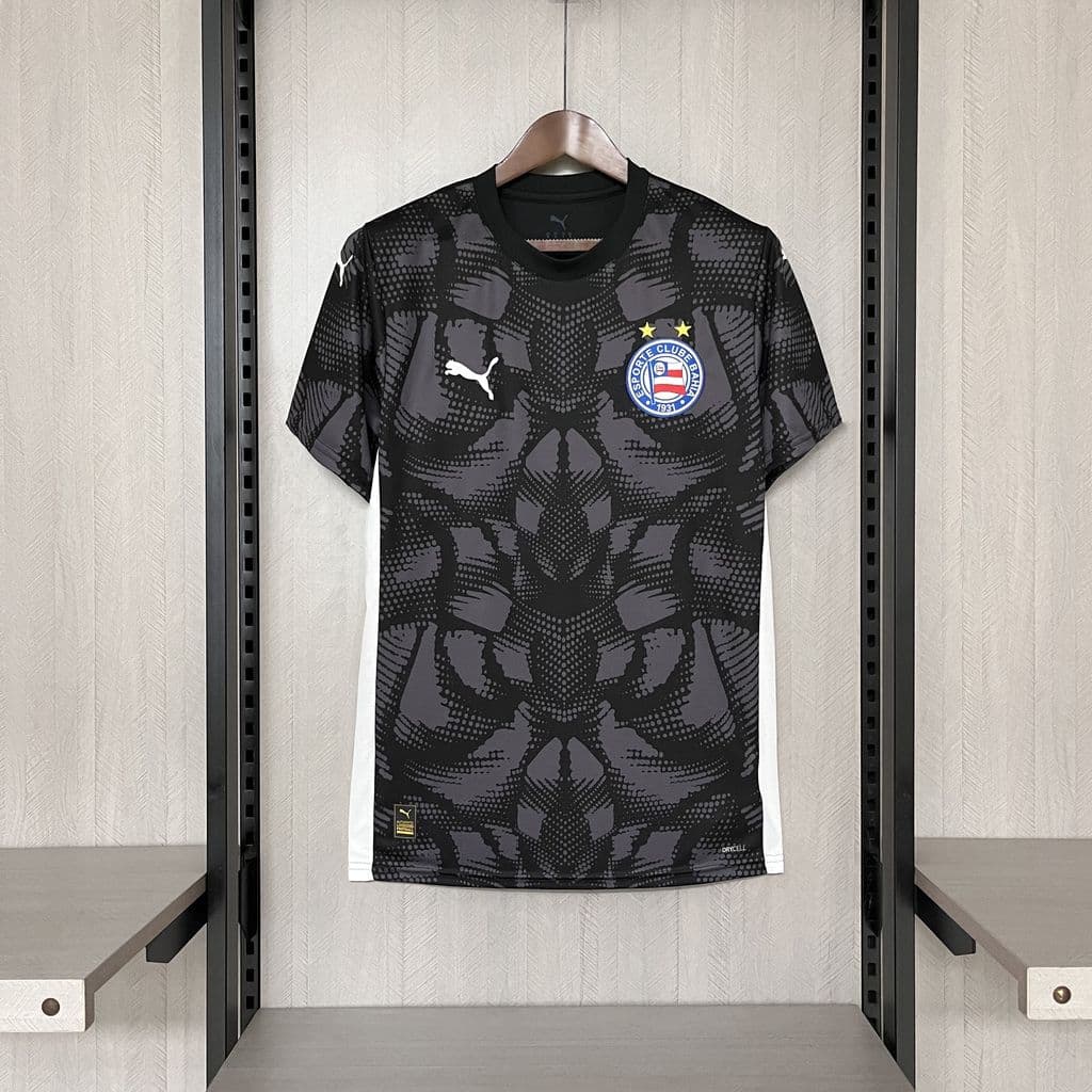 Bahia 2025/26 Goalkeeper Black Jersey