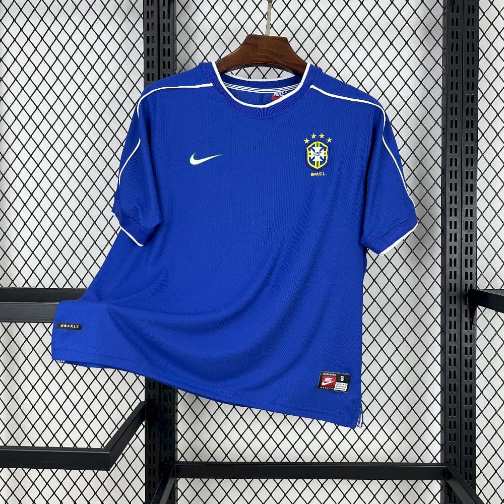 Brazil 1998 Away Retro Jersey