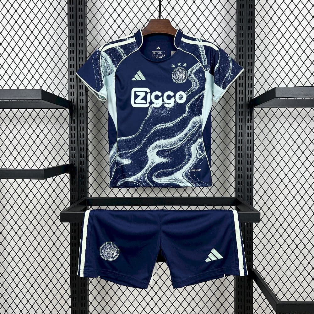 Ajax 2025/26 Away Kids Kit