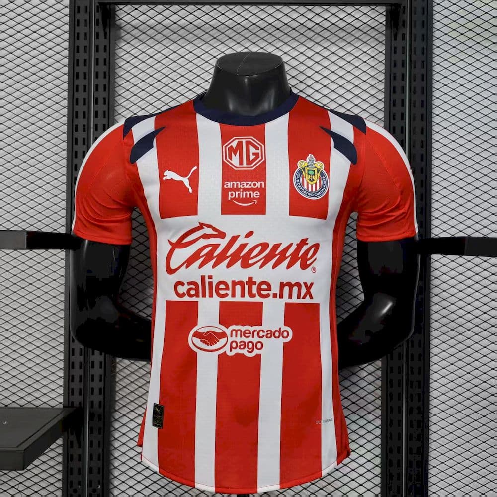 Chivas 2025/26 Home Jersey Player Version