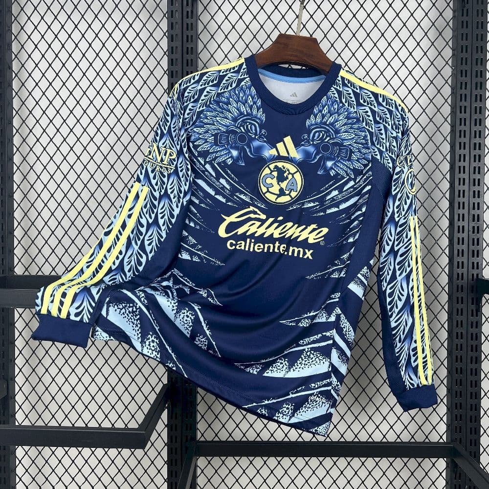 Club America 2025/26 Away Long Sleeves Jersey