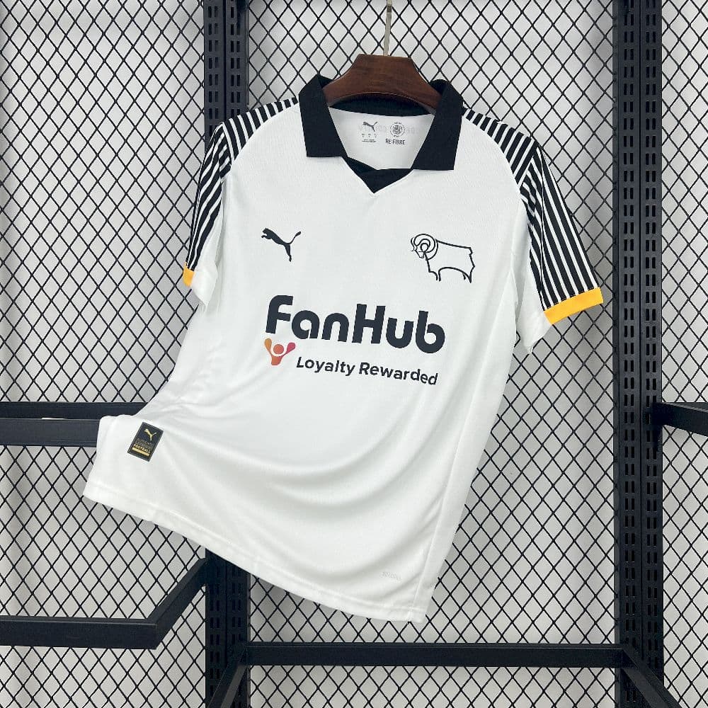 Derby County FC 2025/26 Home Jersey