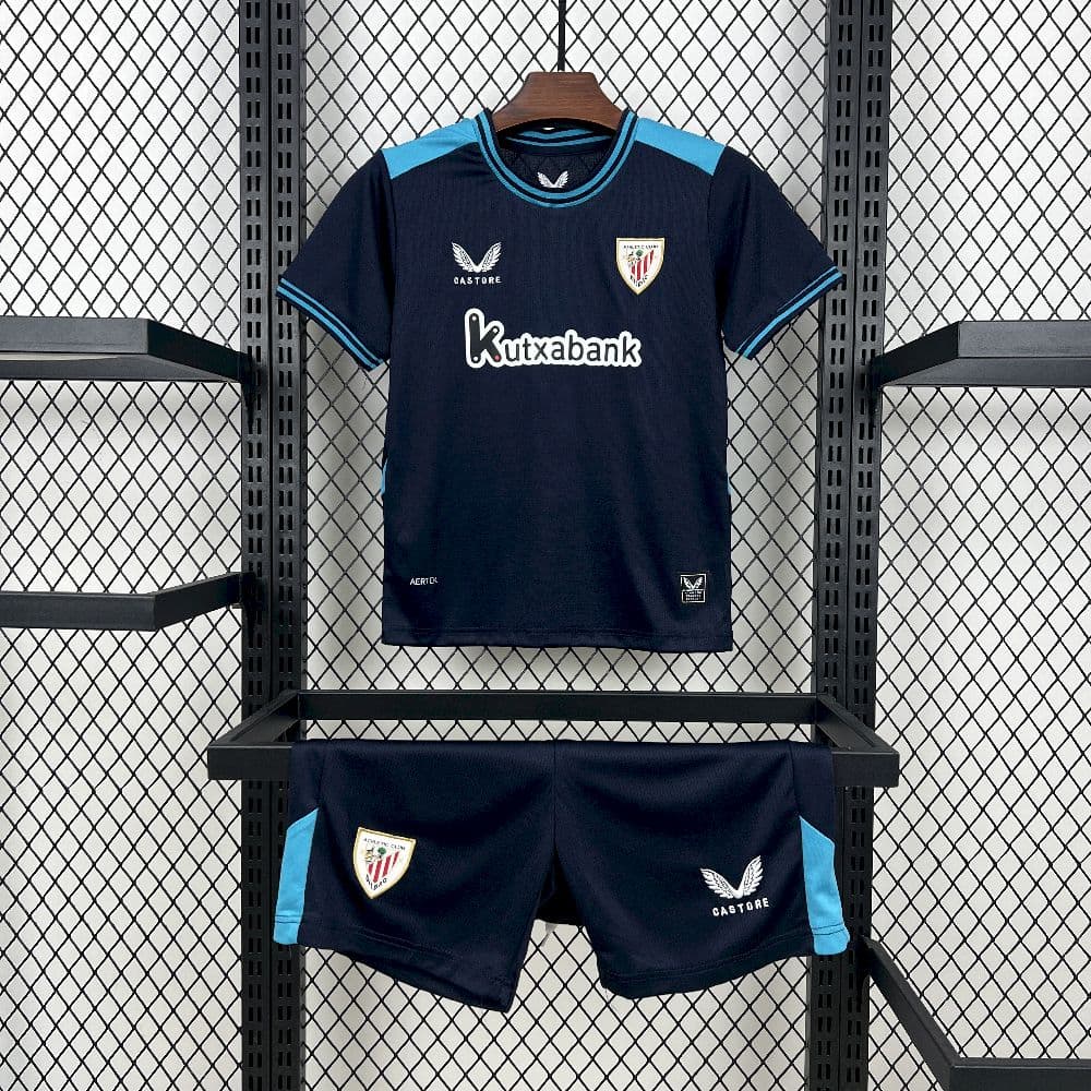 Athletic Bilbao 2025/26 Away Kids Kit