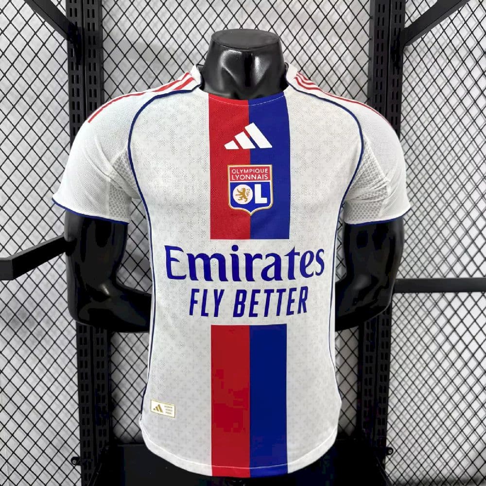 Olympique Lyonnais 2025/26 Home Jersey Player Version